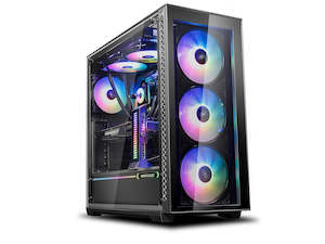 Deepcool Matrexx 70 RGB fan x3 ATX Minimalist Tempered Glass Case