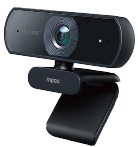 Security Cameras Surveillance: Rapoo C260 USB Black Full HD 1920 x 1080 Webcam