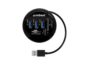 Storage Media: mbeat Portable USB 3.0 Hub and Card Reader