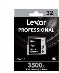 Memory Card Readers: Lexar Professional 3500x 64GB CFast Compact Flash 2.0 Card*