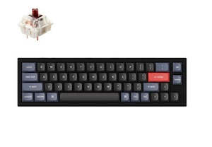 Keychron: Keychron Q9-C3 40% Layout 52 Keys, Brown Switch, RGB, Black Frame, Hot-Swap, QMK, Gateron G Pro, Mechanical Wired Keyboard