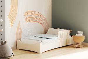 Bed: teddy Monti Bundle - Kids Bed & Mattress