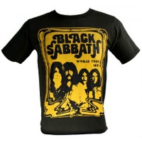 Black Sabbath World Tour 1978 Rock T-shirt Band Tees Teerex