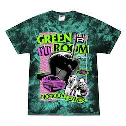 Green Room Teal Tie Dye