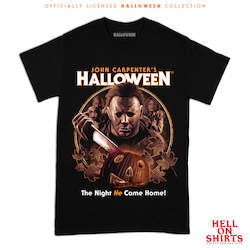 HalLoween He Came Home Tee Size S