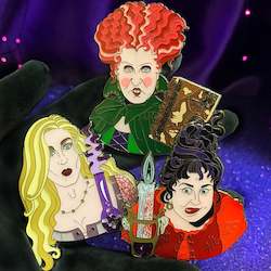 Clothing: Hocus Pocus Enamel Pin Set