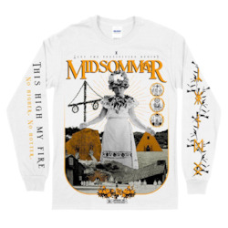 Midsommar 'Swedish Summer' Print Long Sleeve size XXL