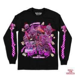 Clothing: Killer Klowns Pies Boys Long Sleeve Size M