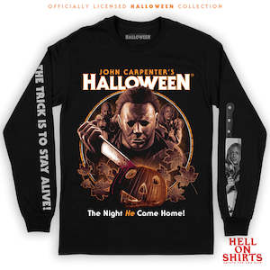 Halloween He Came Home Long Sleeve