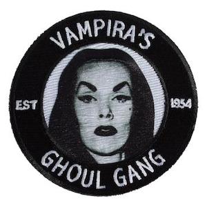 Clothing: Vampira Ghoul Gang Patch