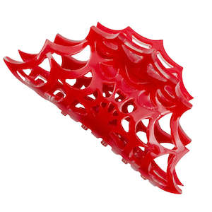 Clothing: Spiderweb Hair Claw Red