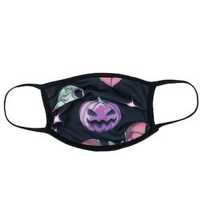 Sale Pastel Halloween Print Mask