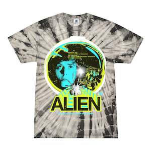 Alien Grey Tie Dye Tee Size L