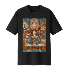 Labyrinth Stained Glass Tee