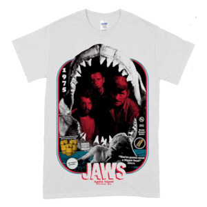 Clothing: Jaws Print Tee