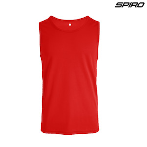 Spiro Adult Impact Performance Aircool Singlet S296X