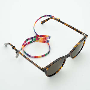 Rainbow retro glasses strap