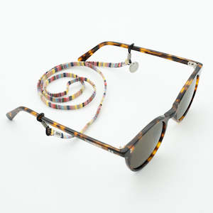 Yellow/Pink retro glasses strap