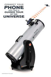 Celestron StarSense Explorer 10" Smartphone app-enabled dobsonian telescope