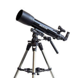 saxon 1026-AZ3 SC Refractor Telescope with Steel Tripod