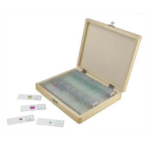 Electrical goods: Celestron 100 Piece Prepared Microscope Slide Kit