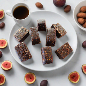 Fig & Almond Brownie - delciously decadent