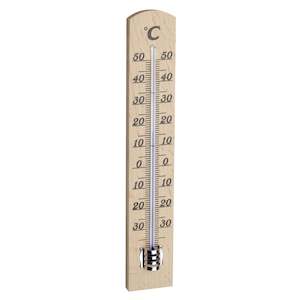 TFA Indoor Thermometer Wooden