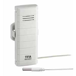 Weather Stations: TFA WeatherHub External Temperature Sensor Transmitter