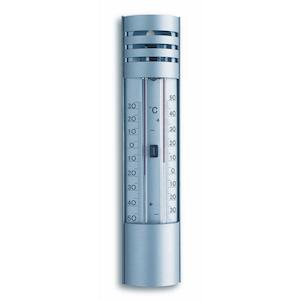 TFA Analogue Min-Max Thermometer Silver