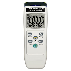 Thermometer LS-83D Single Input with Datalogging- Multi Thermocouple Type