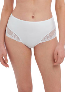 Lingerie: Adelle White Full Brief