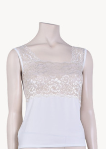 Singlet with Lace Front