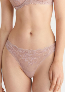 Lingerie: Seductive Comfort Lace Thong