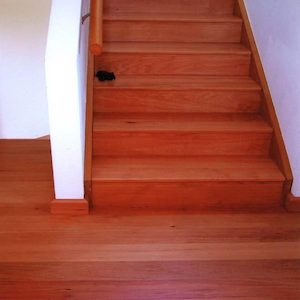 Saw mill: Red Beech flooring