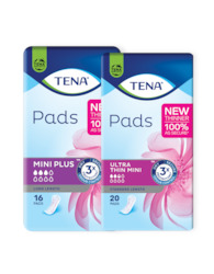 Womens Pads: TENA Pads Mini Kit