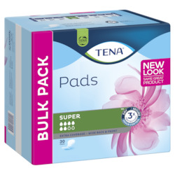 Womens Pads: TENA Super Pads