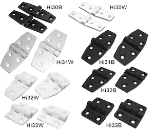 Door and Cabinet Hardware: Hinge, Nylon. ECL