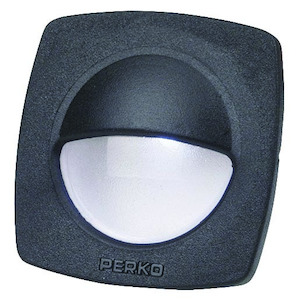 Light, LED Utility, Black, Snap-on Cover. PERKO