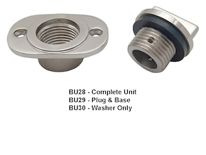 General Chandlery: Bung & Accessories, Stainless Steel