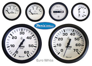 Gauge. Euro White. FARIA