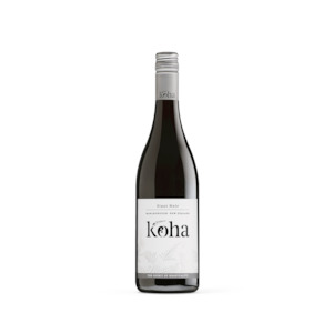 Wine and spirit merchandising: Koha Pinot Noir