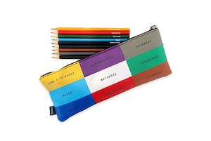 Mānawatia a Matariki Pencil Case and Colouring Pencils