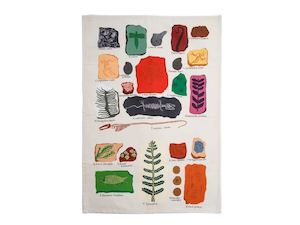 Books: AYESHA GREEN STONE PATTERN TEA TOWEL