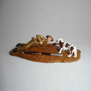 Collectible figurine - Caesar the ANZAC dog