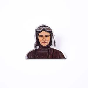 Rita Angus 'Aviatrix' pin