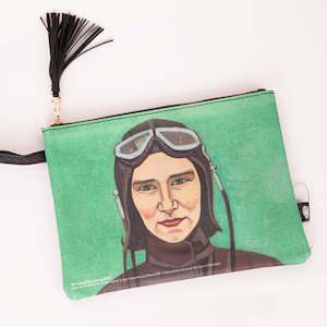 Rita Angus 'Aviatrix' Clutch Bag