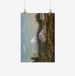 Books: Old Masters - Tea Towel - Landscape with Settlers