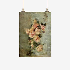 Books: Old Masters - Tea Towel - Roses