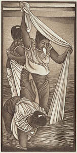 Books: Robin White, 'Ti bon rabakau n akawa. We are very good at fishing. From the series: Sainimele goes fishing' - Print