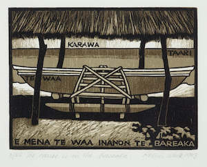 Robin White, 'The canoe is in the bareaka. 4. From: Beginners' guide t…